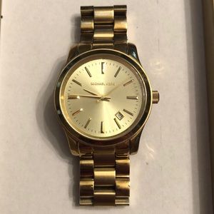 Gold unisex Michael Kors